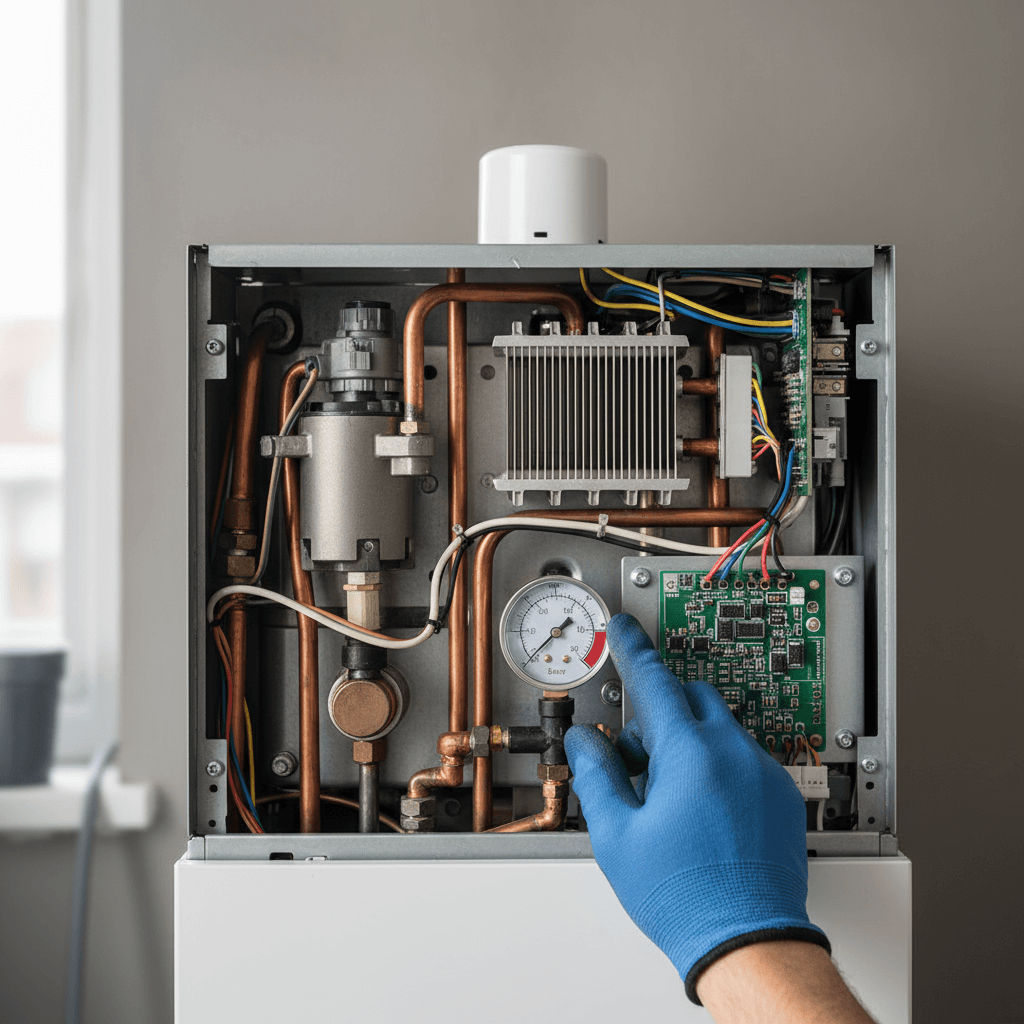 Wartung der Heizungsanlage